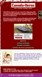 Mobile Screenshot of canada-heros.com